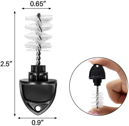 30 Beer Faucet Tap Plug Brush for Beer Faucet Plug Draft Beer Tap Cover Tap Plugs Beer Brush Plugs Beer Faucet Brush Caps Cover Beer Faucet Kegging Tap Cleaning Brush- 30 Pack Keg Beer Tap Brush Plug
